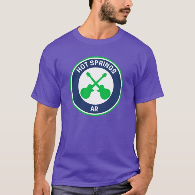 Camiseta Vintage Hot Springs Arkansas (Anverso)