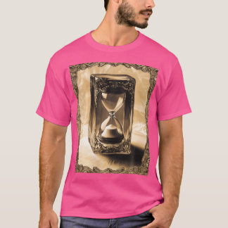 Camiseta Vintage Hourglass Gothic Steampunk Art