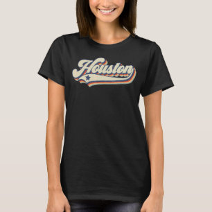 Camiseta Vintage Houston Texas Houston Strong Stripes
