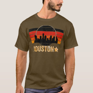 Camiseta Vintage Houston Texas Houston Strong Stripes 1