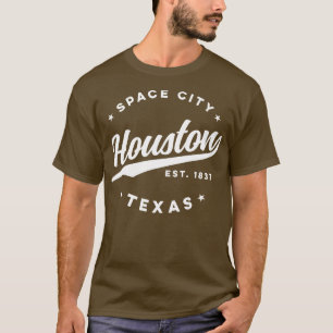Camiseta Vintage Houston Texas Space City USA