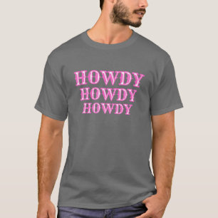 Camiseta Vintage Howdy Rodeo West Country Southern Cowgi