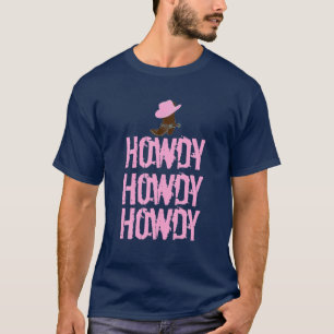 Camiseta Vintage Howdy Rodeo Western Country Southern Cowg