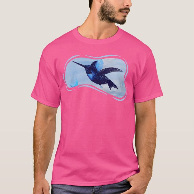 Camiseta Vintage hummingbird family (Anverso)