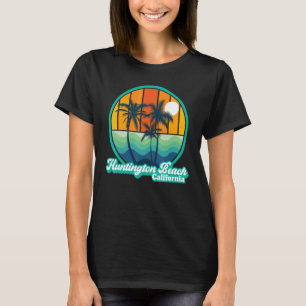 Camiseta Vintage Huntington Beach California Summer Beach S