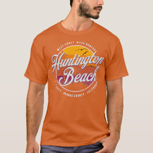 Camiseta Vintage Huntington Beach Surfing Life