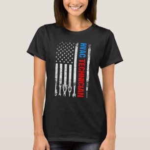 Camiseta Vintage HVAC Technier USA HVAC Tech American Fla