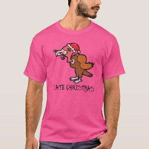 Camiseta Vintage I Ate Navidades Turquía anti