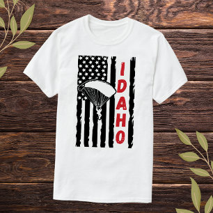 Camiseta Vintage Idaho Parapente en Skydiving