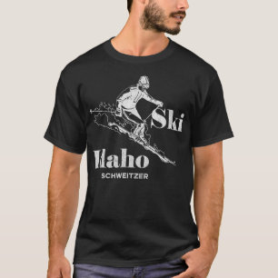 Camiseta Vintage Idaho Schweitzer