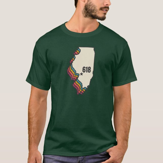 Camiseta Vintage Illinois (Anverso)