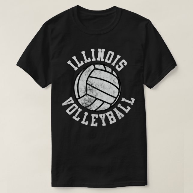 Camiseta Vintage Illinois (Diseño del anverso)