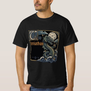 Camiseta Vintage Illuminated Manuscript Leviathan DND
