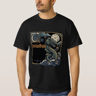 Camiseta Vintage Illuminated Manuscript Leviathan DND