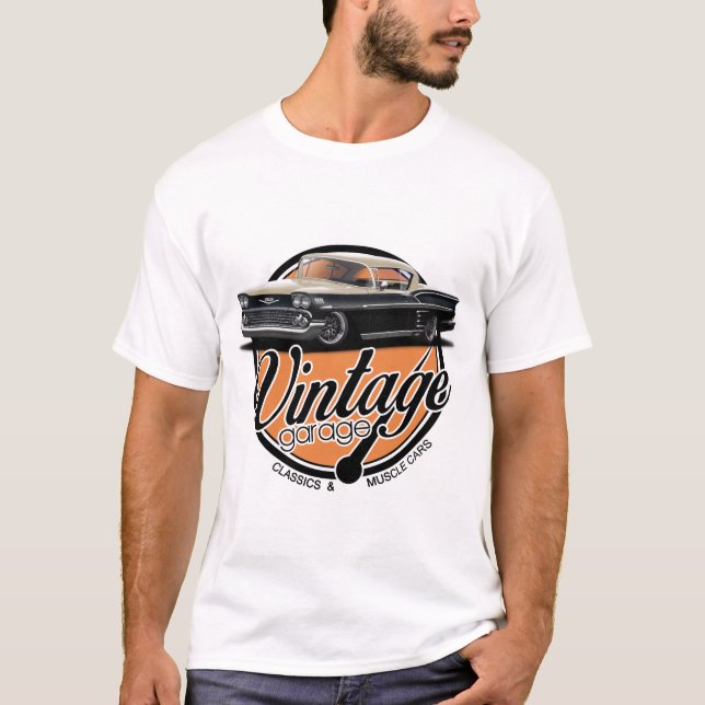 Camiseta Vintage Impala Garage (Anverso)