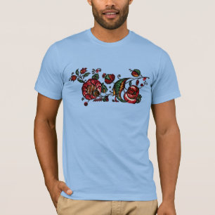 Camiseta Vintage Indian Cotton Chintz Fabric