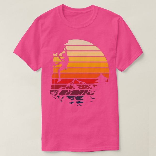 Camiseta Vintage Indoor Rock Climbing 6 (Diseño del anverso)