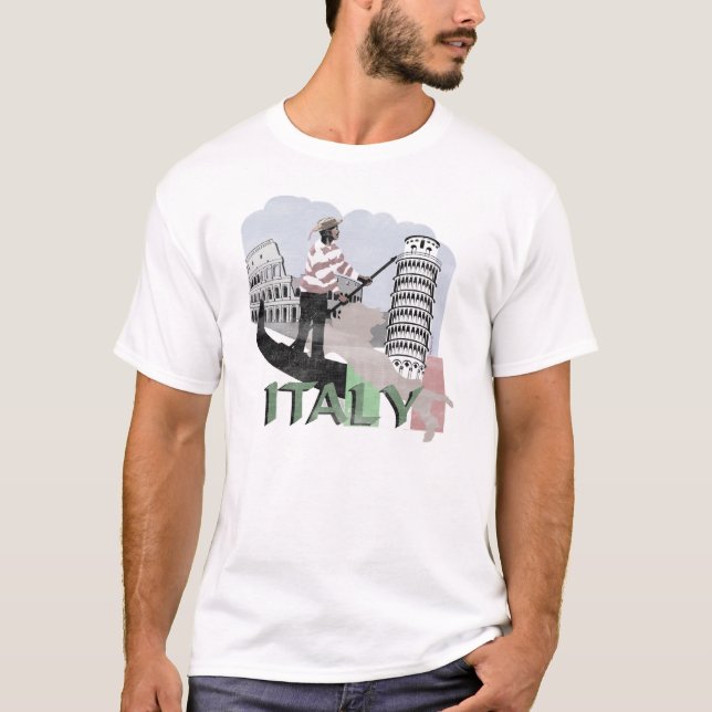 Camiseta Vintage Italia (Anverso)