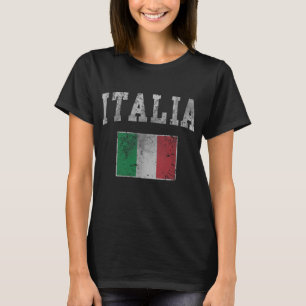 Camiseta Vintage Italia Bandera Italiana Italia Italiano