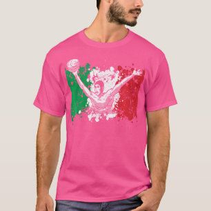 Camiseta Vintage Italia Bandera Italiana Italia Waterpolo