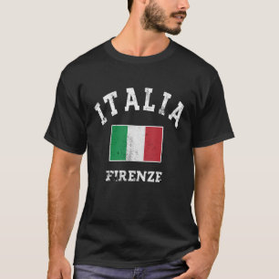 Camiseta Vintage Italia Firenze Italiano Souvenir Florencia