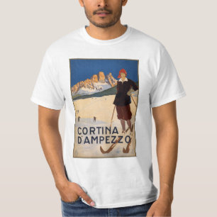 Camiseta Vintage Italiana Alpes