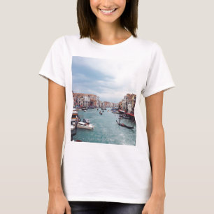 Camiseta Vintage Italy Venice Canal Photo
