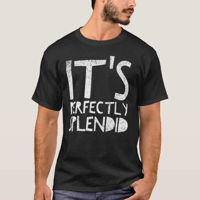 Camiseta Vintage It's Perfectly Splendid (Anverso)