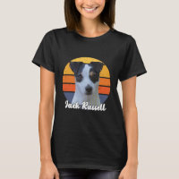 Vintage Jack Russell Dog Tshirt -Jack Russell Mom