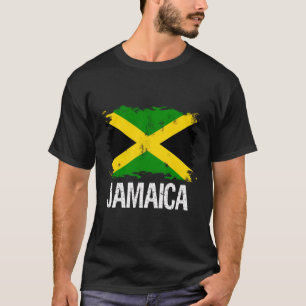 Camiseta Vintage Jamaica Bandera Orgullo jamaiquino