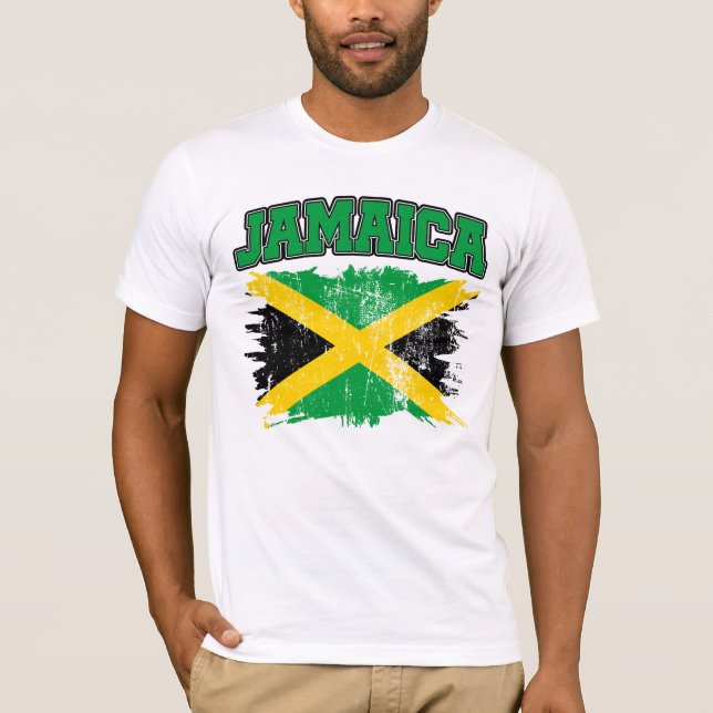 Camiseta Vintage Jamaica Orgullo jamaiquino (Anverso)