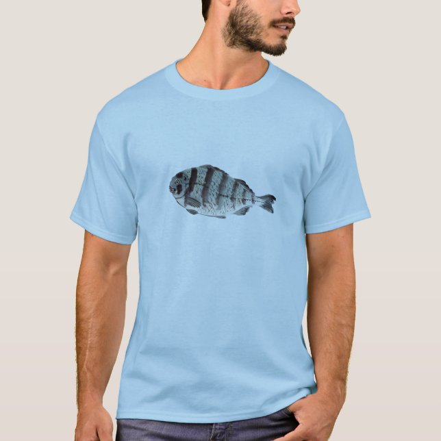 Camiseta Vintage japonés a rayas (Anverso)