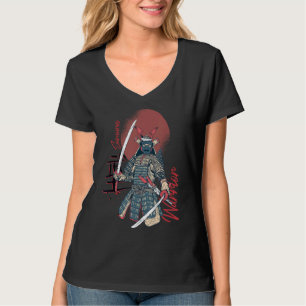 Camiseta Vintage japonés Samurai Bushido Warrido agarrado