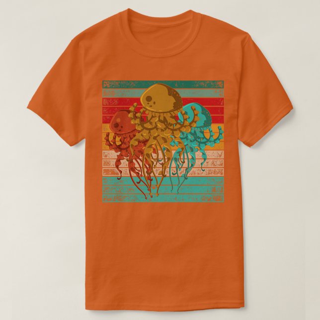 Camiseta Vintage Jelly Fish (Diseño del anverso)