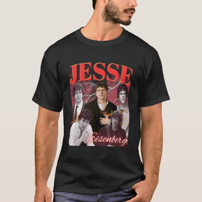 Camiseta Vintage Jesse Inspired Bootleg T-Shirt – Retro  (Anverso)