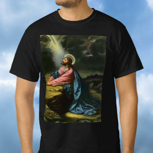 Camiseta Vintage Jesucristo Rezando, Jardín del Getsemaní