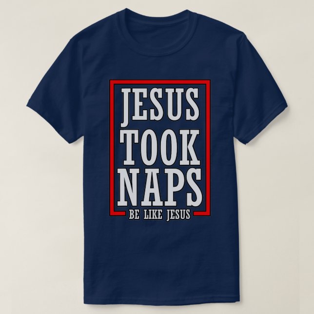 Camiseta Vintage Jesús Tomó Las Napas Como Jesús (Diseño del anverso)