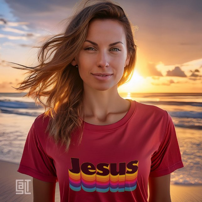 Camiseta Vintage Jesus Waves (Subido por el creador)