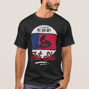 Camiseta Vintage Jet Skiing Watersports Stand Up