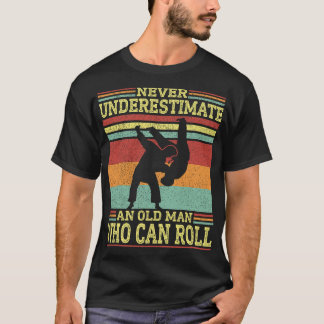 Camiseta Vintage Jiu Jitsu Dad Mma, Bjj Dad