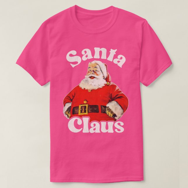 Camiseta Vintage Jolly Santa Claus (Diseño del anverso)