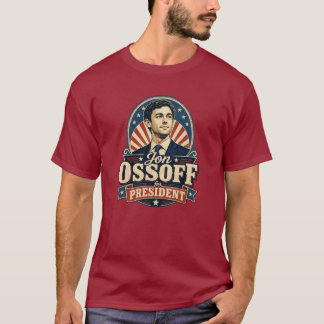 Camiseta Vintage Jon Ossoff Presidente Político 