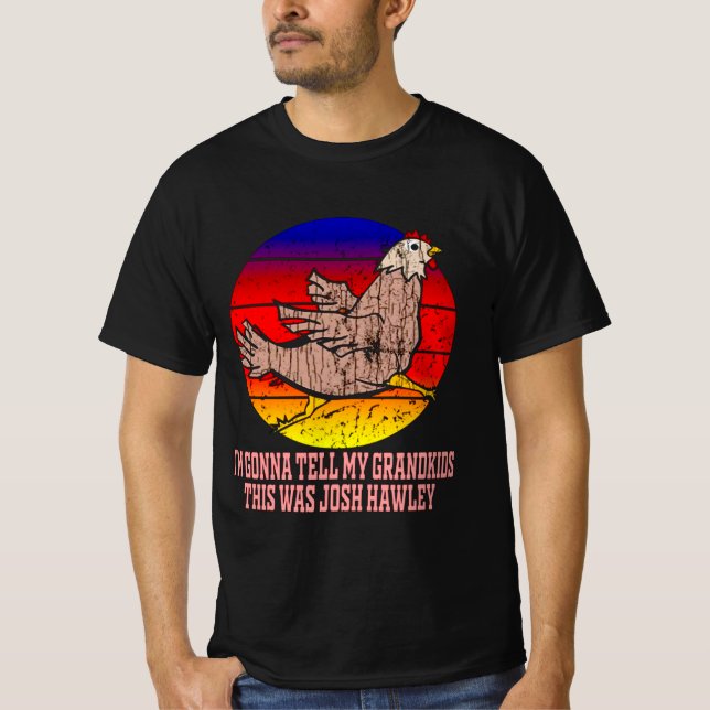 Camiseta Vintage josh hawley (Anverso)