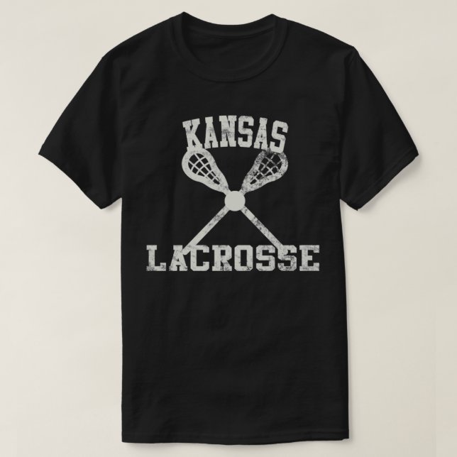 Camiseta Vintage Kansas Lacrosse (Diseño del anverso)