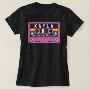 Camiseta Vintage Kayla Name T-Shirt