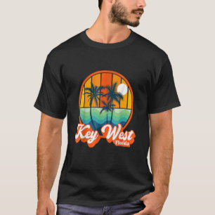 Camiseta Vintage Key West Florida Summer Vacation Beach Sou