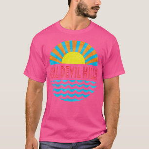 Camiseta Vintage Kill Devil Hills Beach Sun And Waves