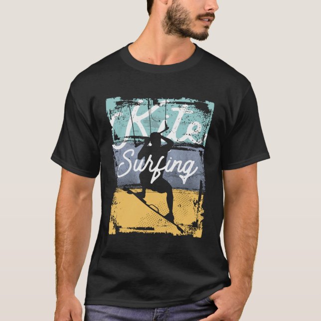 Camiseta Vintage Kitesurfing Extreme Sport (Anverso)