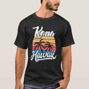 Camiseta Vintage Kona Hawaii Beach Surf Surfing 70s 80s Sur