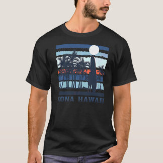 Camiseta Vintage Kona Hawaii Hawaii Surf Beach 80